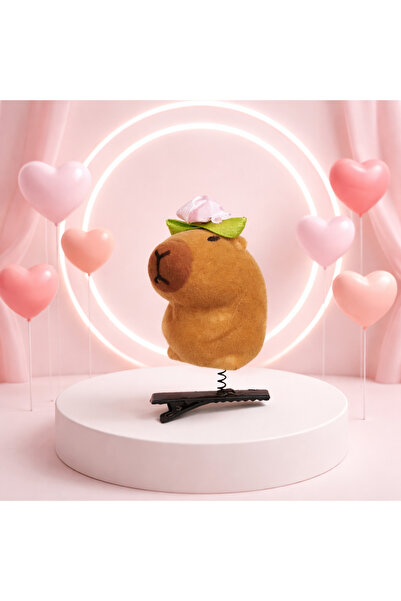 BBS Χαριτωμένο κλιπ μαλλιών με χαρακτήρα Καπιμπάρα - Αξεσουάρ κλιπ μαλλιών 1 ...