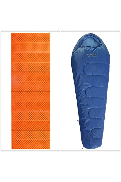 Evolite Υπνόσακος Alfa Pro (0 Μοίρες) & Πτυσσόμενο Στρώμα Υπέρ-ελαφρύ Άνετο (...