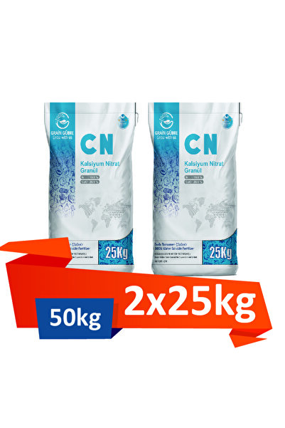 GRAİN GÜBRE GRAİN CN KALSİYUM NİTRAT ( CALCIUM NITRATE) 25 KG-25 KG