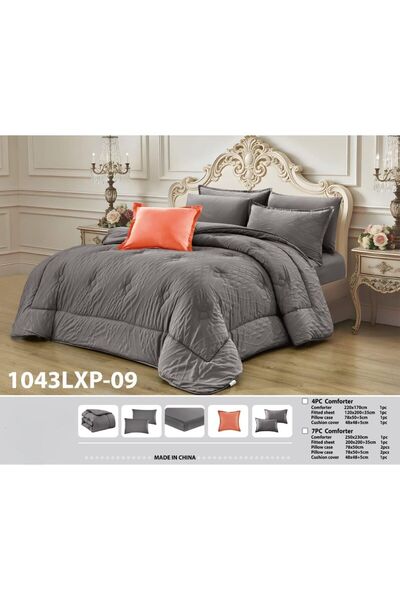 Moon Summer Bedspread Juhur Nafir and Naskh 4-Piece Set with Classic Design a...