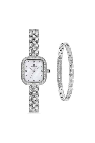 Momentus Shiny Collection Ss403S-09Sss Wrist Watch and Bracelet