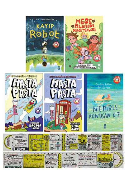 Timaş Çocuk Kayıp Robot+Meşe Palamudu+Hasta Pasta 1-2+Nehirle Konuşan Kız 5'l...