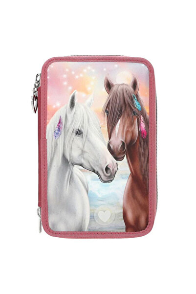 Miss Melody Τσάντα στυλό 3 επιπέδων με ενσωματωμένη επένδυση 13416