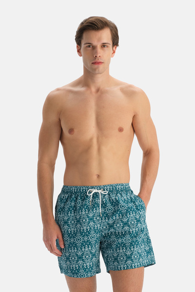 Dagi Πολύχρωμο μεσαίο σορτς με έθνικ σχέδια