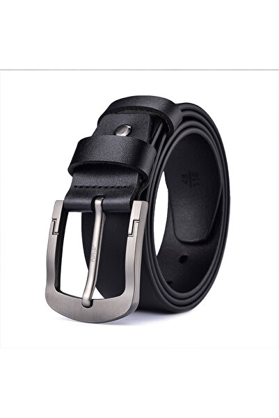 PriStyle Ανδρική Ζώνη, Γνήσιο Δέρμα Υψηλής Ποιότητας, Ανθεκτική Μεταλλική Πόρ...