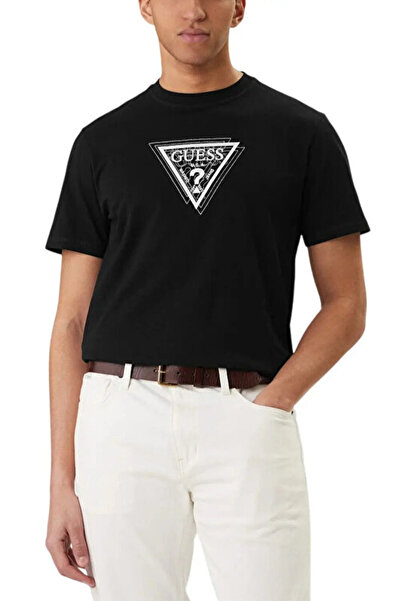 Guess Ανδρικό T-Shirt Terry με κανονική εφαρμογή