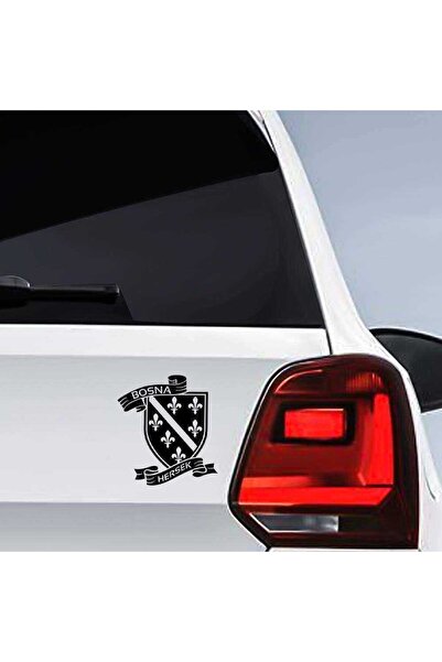 Asilmeydan Bosna Hersek Zambaklı Amblemi Oto Sticker, Araba, Etiket, Modifiye...