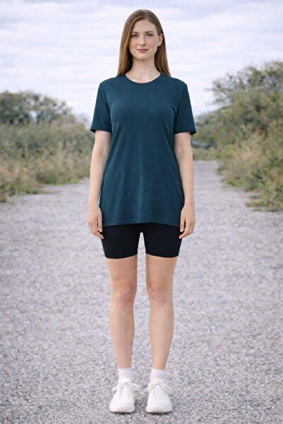 ALEXANDERGARDI Μπλουζάκι με λαιμόκοψη και πλαϊνά σκισίματα