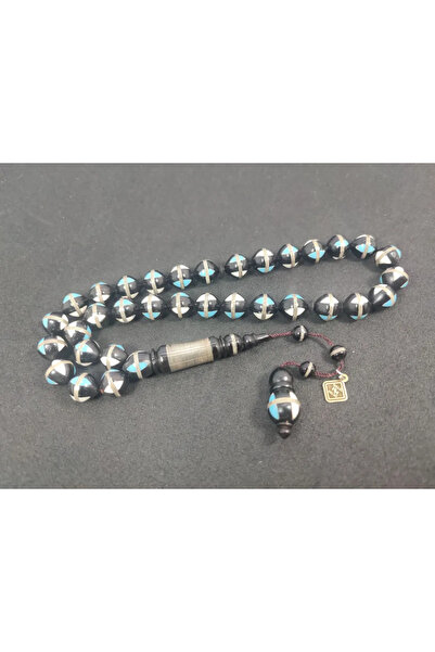 İskeçe Tesbih Τεχνούργημα του Μάστη Χαλίλ Χιλμί, Ασημένιο Κουκά με Μεντελένια...