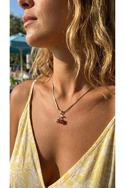 İNN JEWELLERY Çelik Kolye Kararmaz Antialerjik Vintage Zirkon Figürlü (2 YIL ...