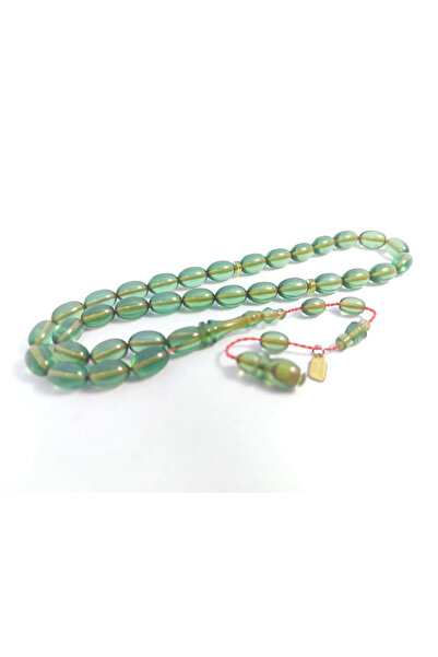 İskeçe Tesbih Mesut Elma Usta Eseri 0.6 Delim Διπλά Γυαλισμένο Παλιό Γερμανικ...