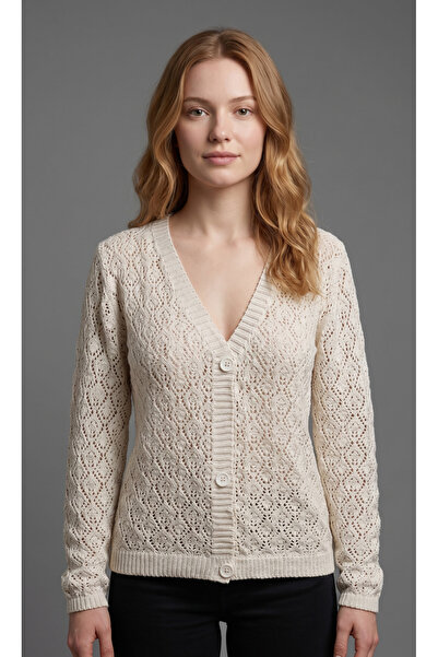 Loopa Women's Openwork Cardigan