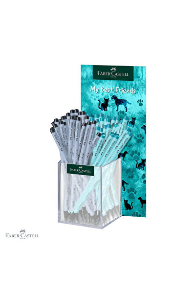 Faber Castell Set de 48 creioane de grafit Faber-Castell, cu design cățeluș ș...