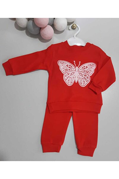 Sönmez Baby Embossed Pattern Printed Seasonal Double Baby Girl Set