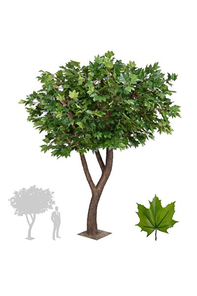 Roberto Rossi Copac artificial H280cm Artar cu 3 ramificatii, coroana D220cm