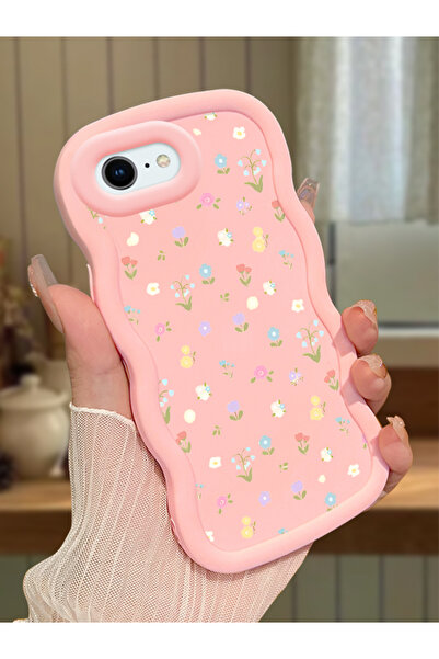 ucuc iPhone 6 Plus/6S Plus Uyumlu Pembe Silikon Kılıf Kamera Korumalı Darbe E...