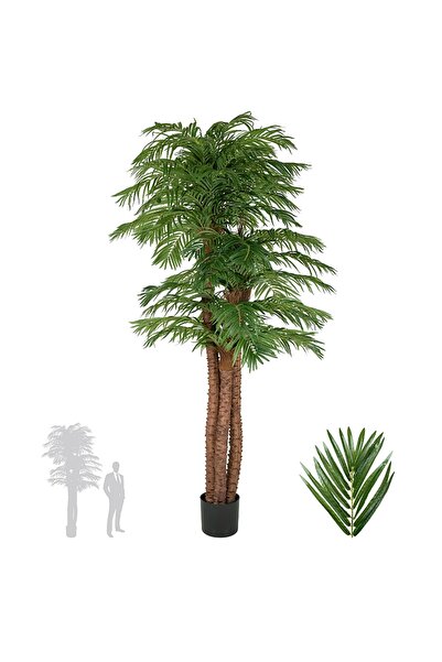 Roberto Rossi Palmier artificial H270cm Phoenix roebelenii cu 54 frunze