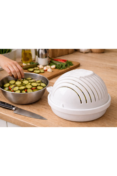 Cumpara-Istet Κόφτης για σαλάτες και τουρσί με μπολ (18 εκ.)