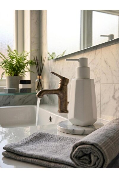 cook&kitchen Κεραμική θήκη σαπουνιού Tohana Λευκή