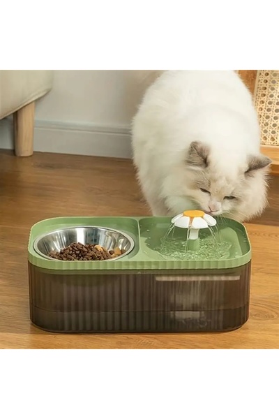 Zenorius Αυτόματη ποτίστρα γάτας με συνεχή διήθηση – Διανομέας νερού + Ενσωμα...