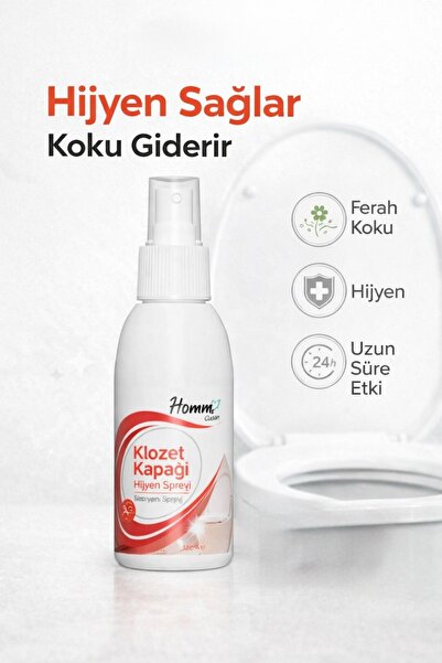hommlife HOMM CLEAN KLOZET KAPAĞI HİJYEN SPREYİ 100 ML Homm