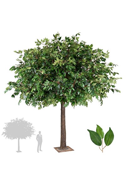 Roberto Rossi Copac artificial H280cm Ficus gigant, coroana D200cm