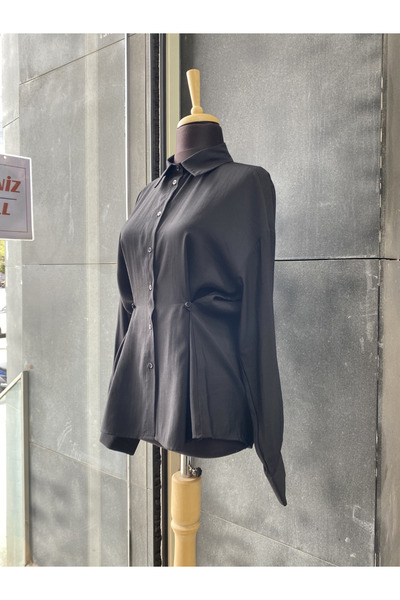 PERA MODA قميص مودال مزين بأزرار على الخصر