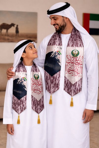 ABT UAE Father & Son Heritage Stole Set