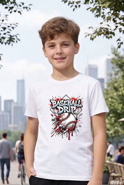 cm buseyiz Busekids Unisex Kids Basic Printed T-Shirt Multi-Colored Summer