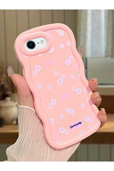 ucuc iPhone 6 Plus/6S Plus Uyumlu Pembe Silikon Kılıf Kamera Korumalı Darbe E...