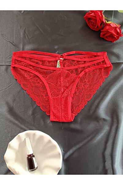 ZENA UNDERWEAR April Front Ring Detailed Waist Elastic Band Detailed Women's ...