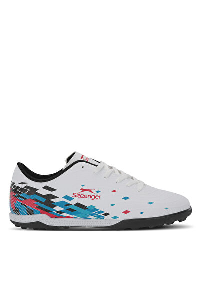 Slazenger CANARIA Ανδρικά παπούτσια ποδοσφαίρου Astroturf Field White