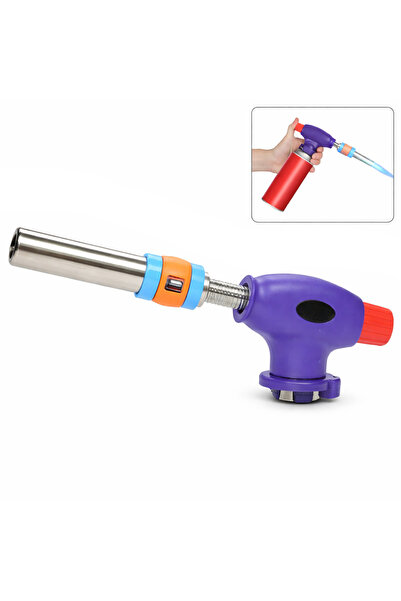 zola Πιστόλι-καυστήρας αερίου για φιάλη, ρυθμιζόμενη φλόγα, 1300 ° Γ, 360 °  ...