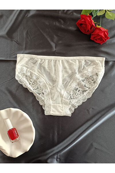 ZENA UNDERWEAR ملابس داخلية نسائية من Ava مزينة بفيونكة ودانتيل كامل مع نافذت...