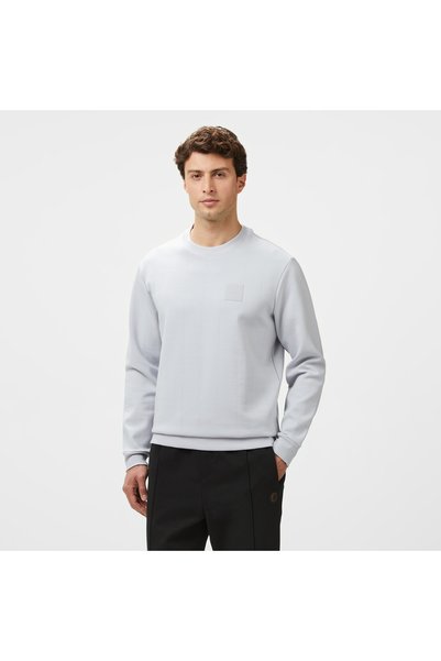 BOSS Salbo Erkek Gri Sweatshirt