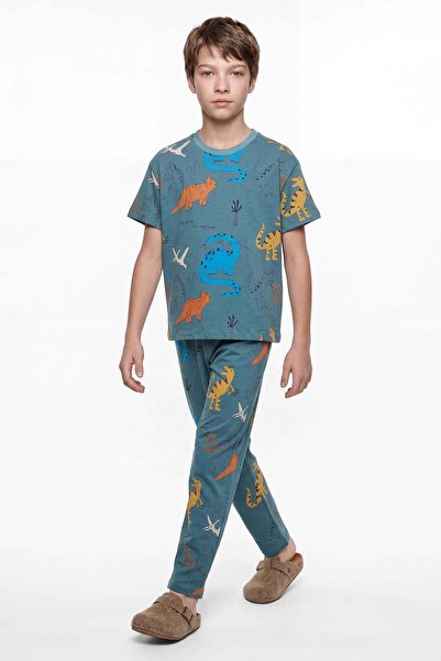 PAULMARK Σετ πιτζάμες με σχέδια για αγόρι