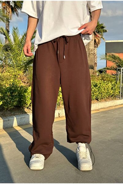 serline Yazlık-Basic Premium Ρυθμιζόμενη Φόρμα με Φαρδιά Μπατζάκια