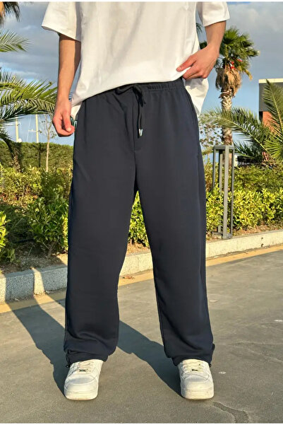 serline Yazlık-Basic Premium Ρυθμιζόμενη Φόρμα με Φαρδιά Μπατζάκια