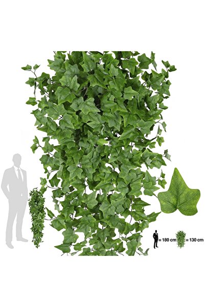 Roberto Rossi Iedera artificiala H130cm cu 570 frunze verde deschis