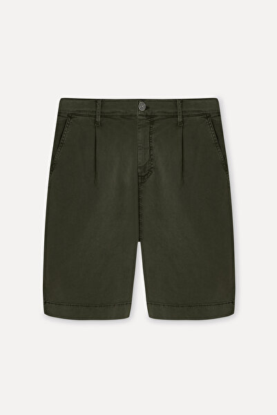 Mudo Men's Khaki Straight Fit Chino Shorts