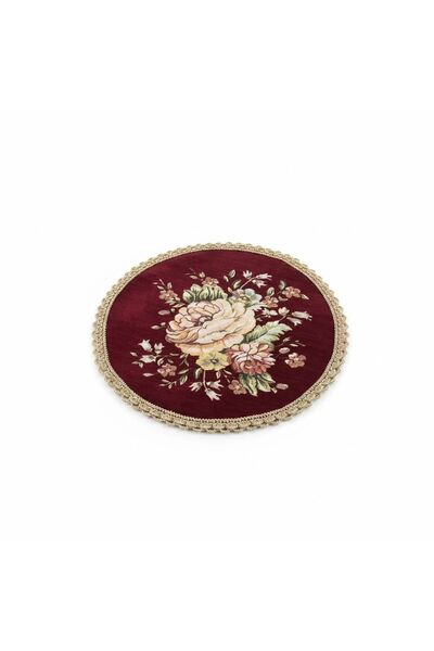 Yeshome Collection Covoraș decorativ Fiskos cu model buchet vintage – Covoraș...