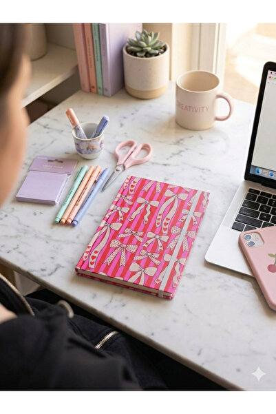 Lizy Σημειωματάριο με σκληρό εξώφυλλο, ελαστικό κάλυμμα και ριγέ σελίδες (20 ...