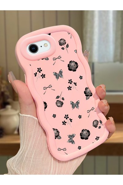 ucuc iPhone 6 Plus/6S Plus Uyumlu Pembe Silikon Kılıf Kamera Korumalı Darbe E...