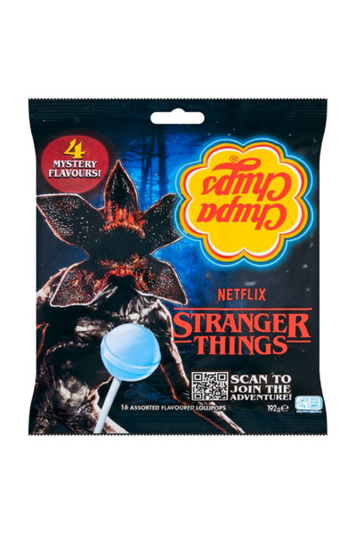 Gayoor Chupa Chups Stranger Things Mystery Flavors! No:4 Topi̇top 10-Pack *12...