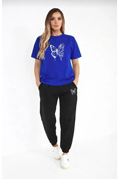 Gutsy Μπλουζάκι Φούτερ Απλό με Στάμπα που Απομακρύνει τον Ιδρώτα Γυναικείο / ...