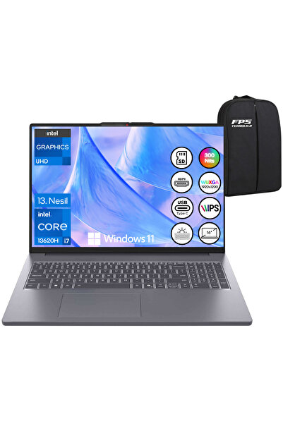 LENOVO IdeaPad Slim 3 16IRH10 İ7-13620H 16GB RAM 2TB SSD 16" IPS WUXGA W11 83...