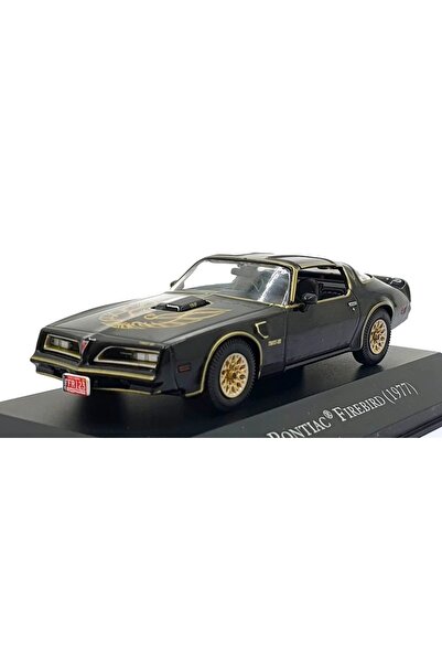 JPT 1977 Pontiac Firebird Μοντέλο από χυτό μέταλλο 1:43 Μαύρο/Χρυσό