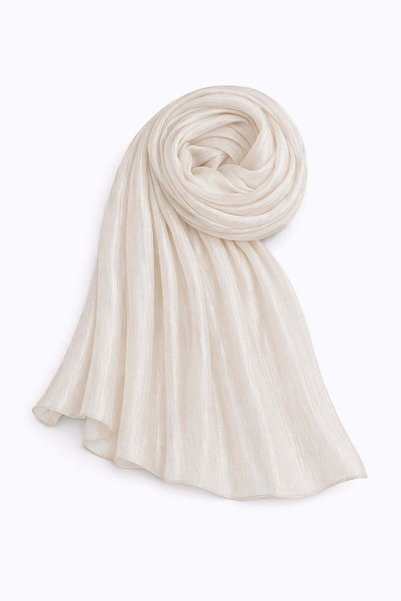 Olcay Yoryo Silk Evening Dress Shawl Open Stone 103