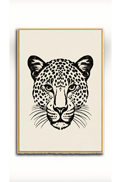 Rugs Modern Halı SDT Leopar Desenli Minimalist Elegant Dokuma Taban Dekoratif...