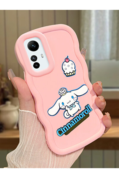 ucuc Redmi Note 12S Uyumlu Pembe Silikon Kılıf Kamera Korumalı Darbe Emici Ta...